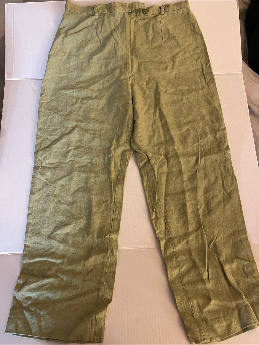 Men's Olive Green Casual Pants